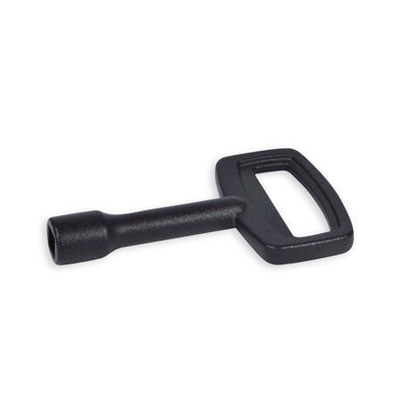 Otto Ganter Socket Key for Latch, GN 119.2